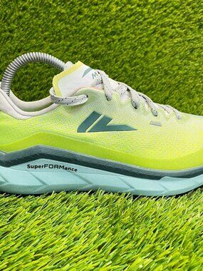 VJ MAXx 2 Womens Size 7.5 Green Blue Athletic Running Walking Shoes Sneakers